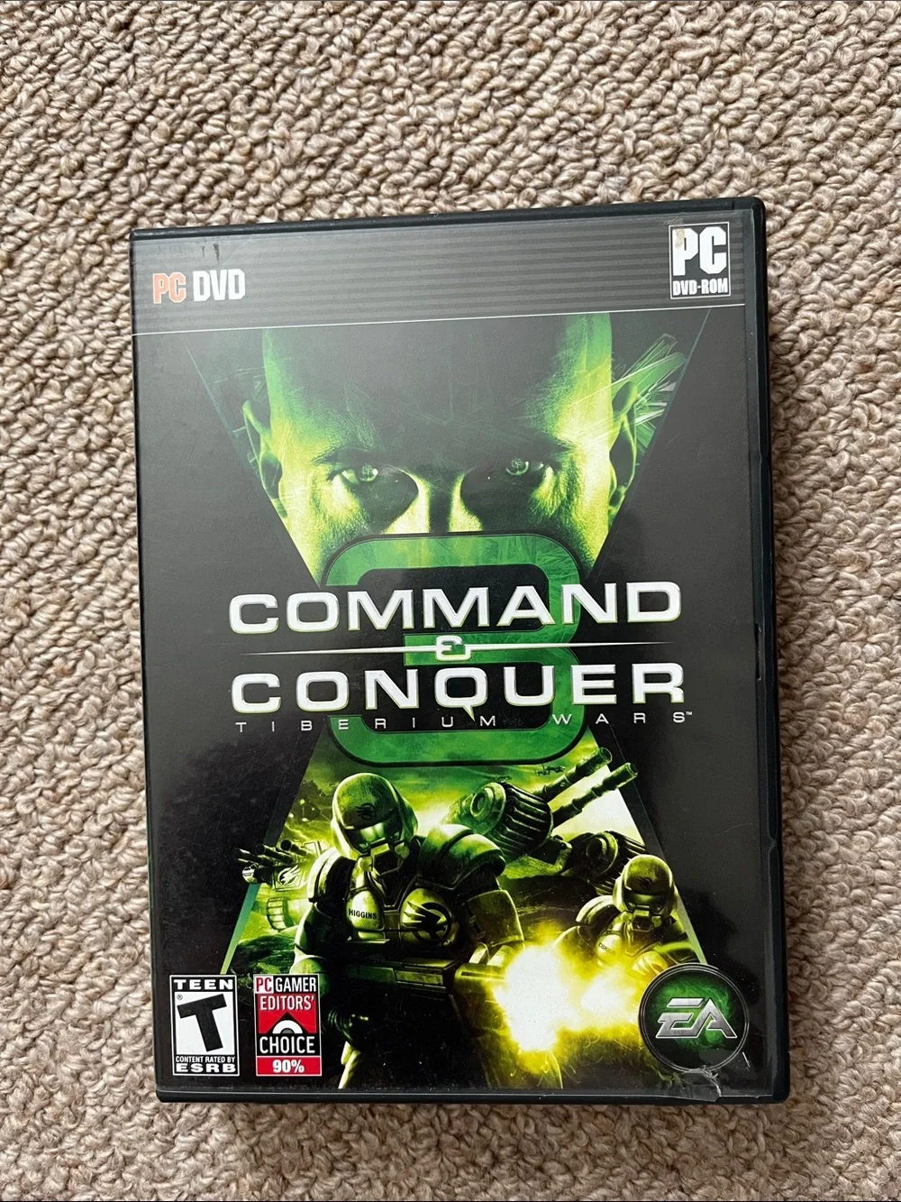 EA Command & Conquer 3: Tiberium Wars PC Game - Black & Green